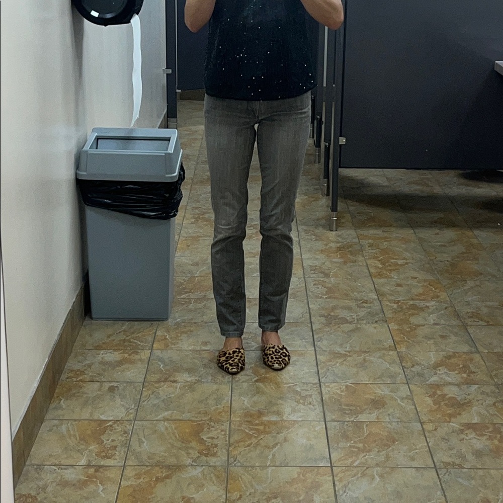 Club Monaco mid waist Gray Ella  Skinny Jeans